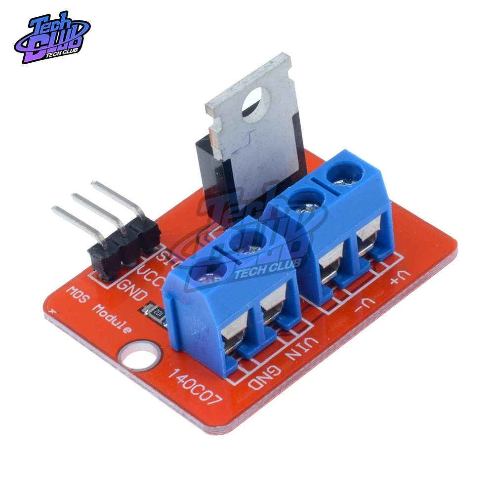 

0-24V Top Mosfet Button IRF520 MOS Driver Module For Arduino MCU ARM Raspberry pi