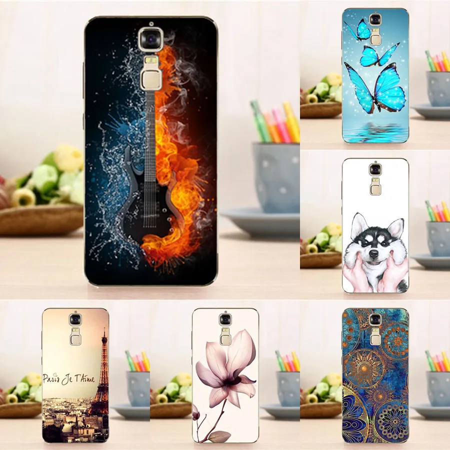Модный мягкий силиконовый чехол для Zte Blade A2 Plus с цветами ZTE A2Plus чехол-накладка 5