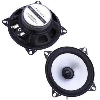 

Door Auto Audio Music Stereo Full Range Frequency Loudspeaker 4 Inch 60W 2pcs LaBo Coaxial Hifi Speaker Vehicle 2 Way Car