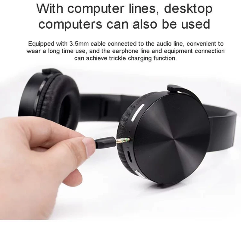 Беспроводные Bluetooth наушники XMXCZKJ беспроводная гарнитура с глубокими басами