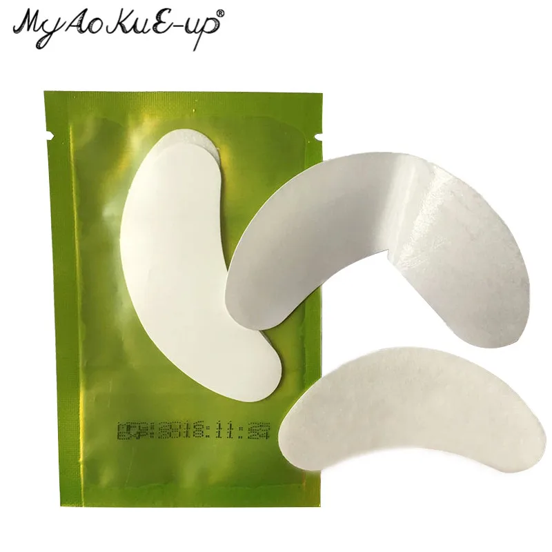 New Under Eye Pads 50 Pairs Patches Eyelash Extension Eye Lash Paper