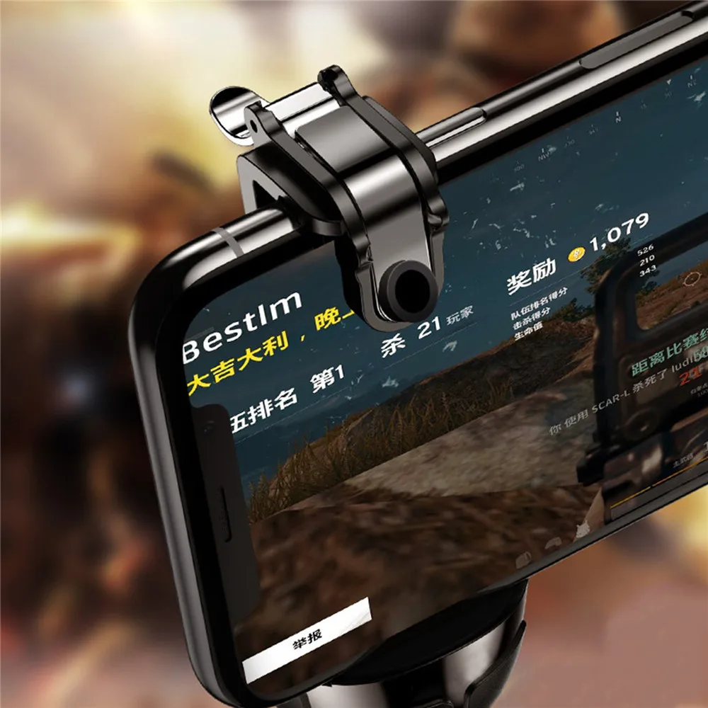Мобильный телефон Джойстики для PUBG игровой триггер кнопка огня контроллер iPhone
