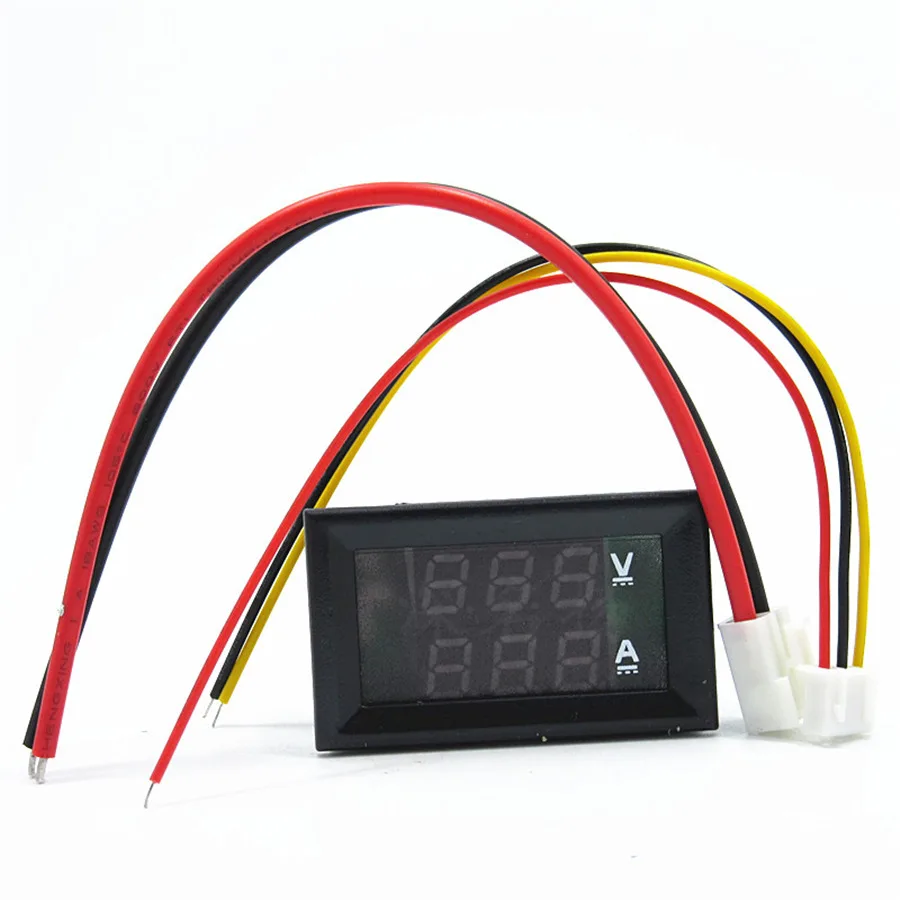 DC 100V 10A 50A 100A Mini Digital Voltmeter Ammeter Voltage Current Meter  (1)