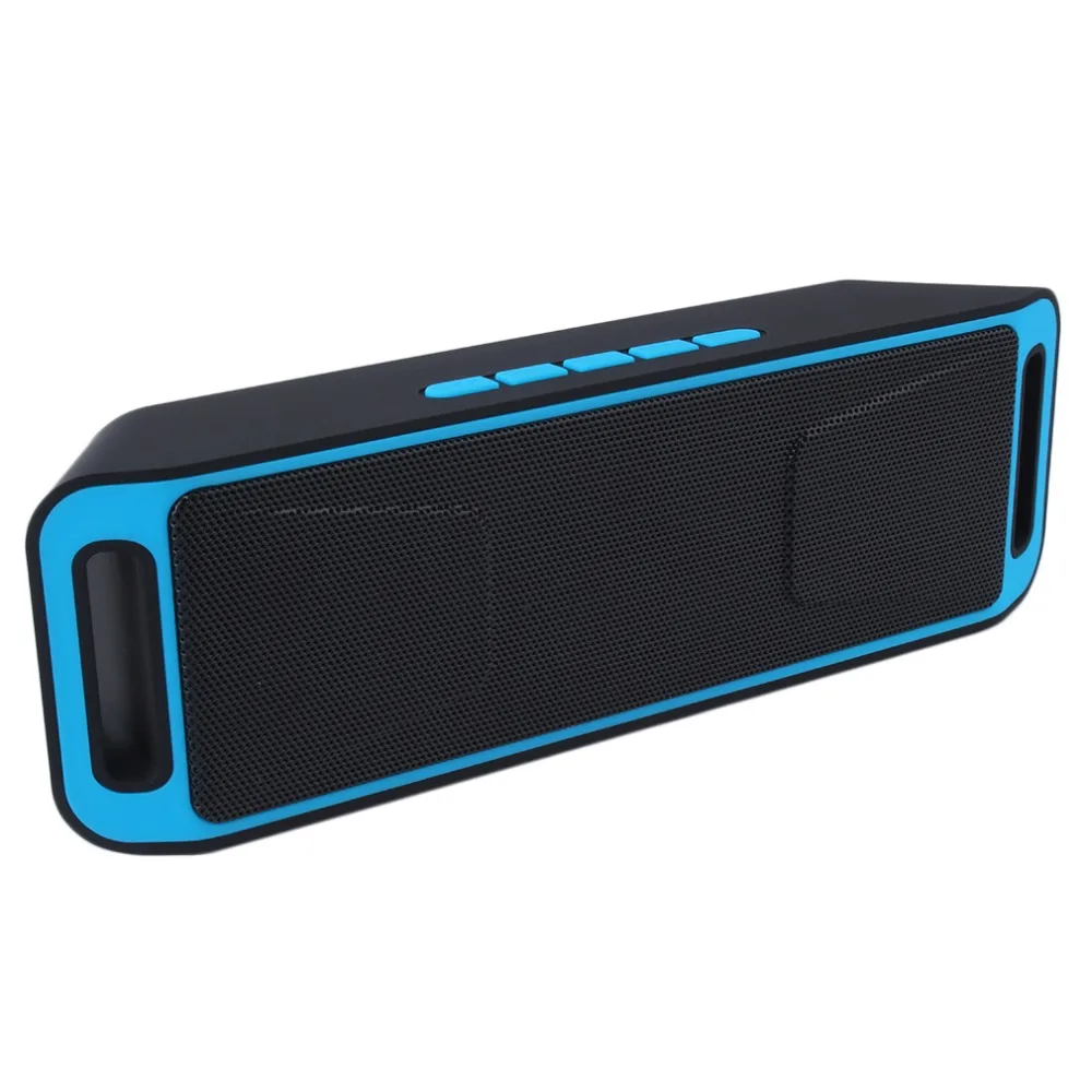 Портативный беспроводной Bluetooth динамик USB AUX без рук с микрофоном тяжелый бас FM