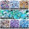 15g 300pcs/bag Flat Back Acrylic Rhinestones Various shapes and Sizes Multicolor Face Decorations Face Gems Clothing accessories ► Photo 3/6