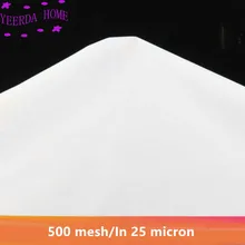 500 сетка/в 25 микрон Марля воды нейлон фильтр сетка соевые бобы краска экран Кофе Вино сетка ткань промышленный фильтр ткань 3 размера