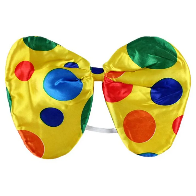 

New Circus Clown Big Bow Tie Children Adults Bowknot Ties Dress Up Props Halloween Party Favor