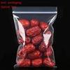 100PCS Extra Heavy-Duty  Reclosable Plastic Packaging Bags Strong Poly Zip Lock Plastic Zipper Clear Zip lock bags Various Sizes 2