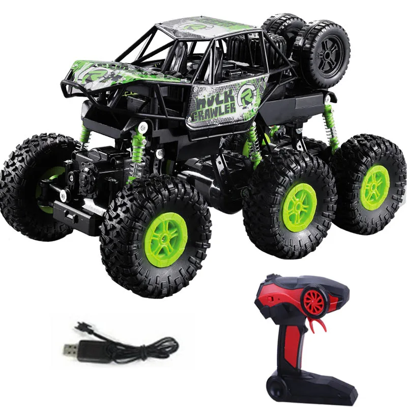 

NEW 6WD 1/16 RC Cars Updated Version 2.4G Radio Control RC Cars drive remote Toys High speed Off-Road Electric Toys for Children
