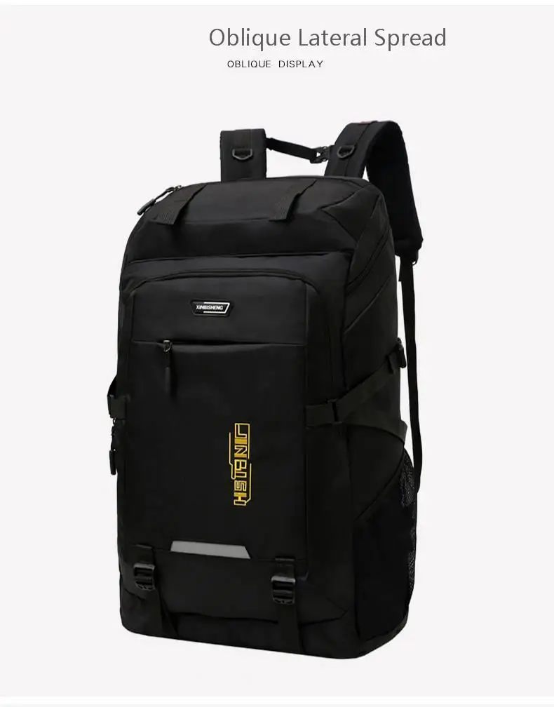 80L супер большой открытый рюкзак Для мужчин Организатор Путешествий Вещевые сумки большой вещевой выходные Vs Сумка Упаковочные, багажные