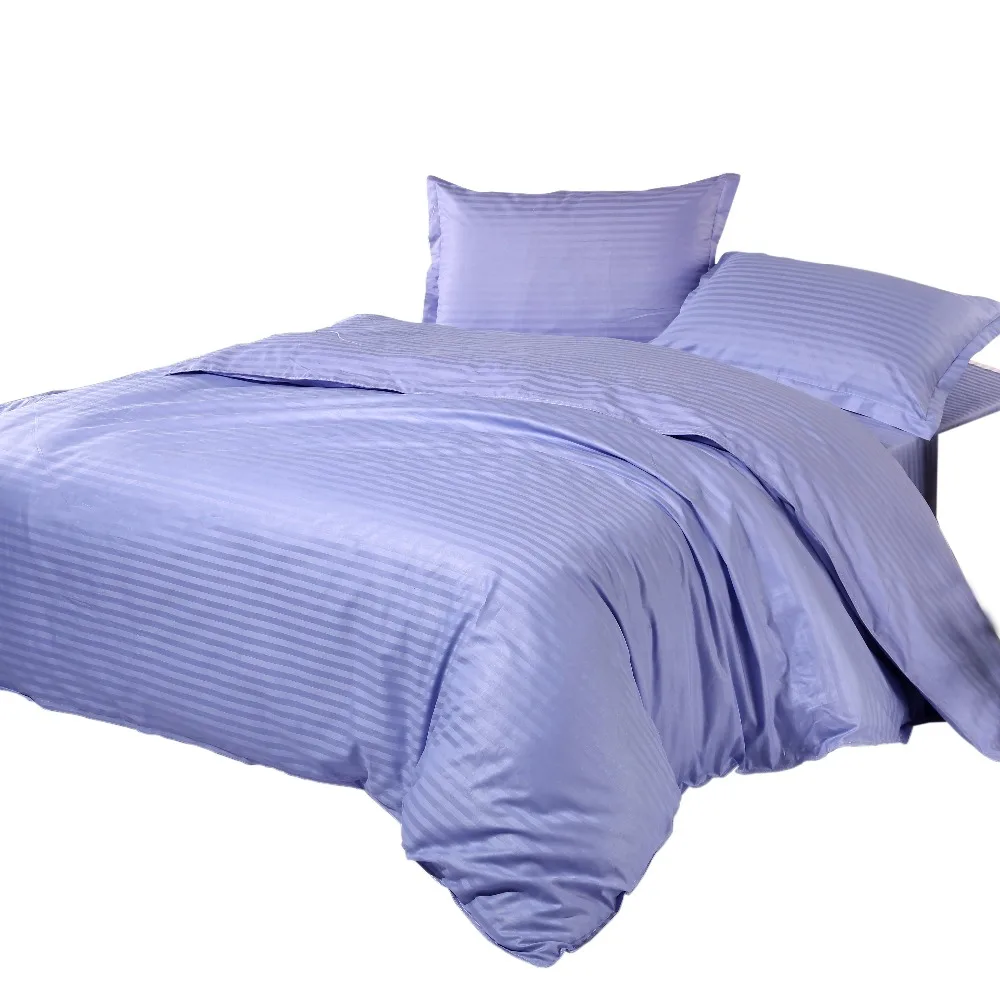 Luxury Hotel Bedding Set 100 Satin Cotton Bed Linen 3 4pcs Include