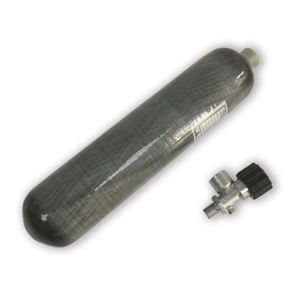 AC10210 Paintball tank 2LCE 300bar carbon fiber scuba diving tank gas cylinder For Airgun Air Compressed Guns Condor Pcp Acecare