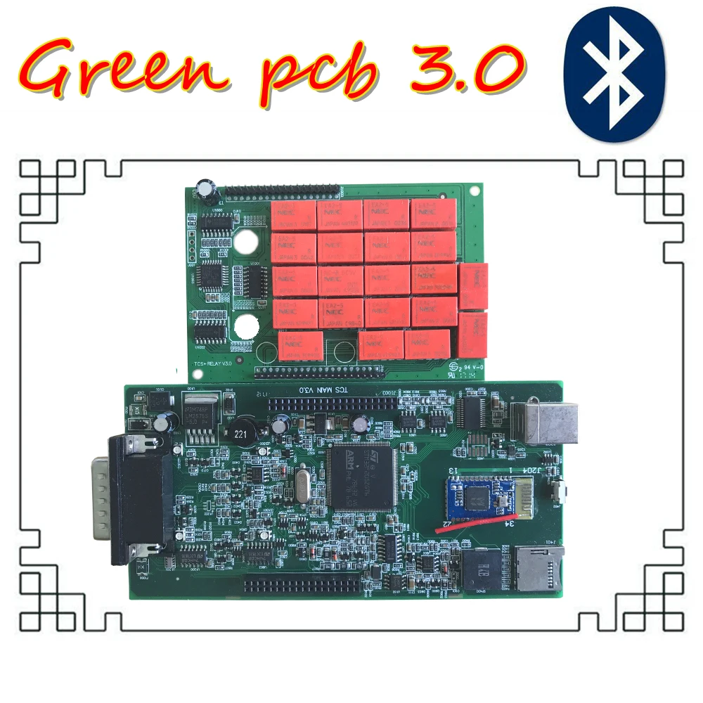 

pcb3.0/pcb 8.0 with Bluetooth main board selling for VD TCS CDP / multidiag pro+ /wow cdp /MVD cdp all cdp seriel product