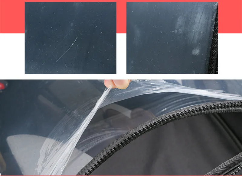 2019 fashion animal carrier for large cat Outdoor Carrying Backpack Space Capsule Pet Carrier Transparent Waterproof AprT4 (6)