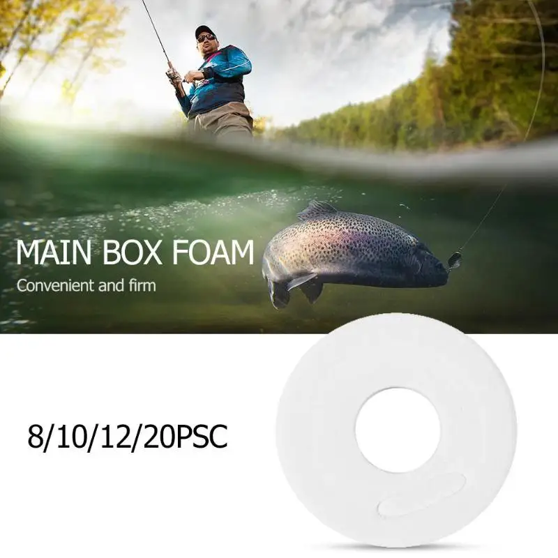 

100% New Foam Wire Board Portable Fishing Winding Line Board for Fishing Tackle Box Fishing Line Storage Box Fishing Accessories