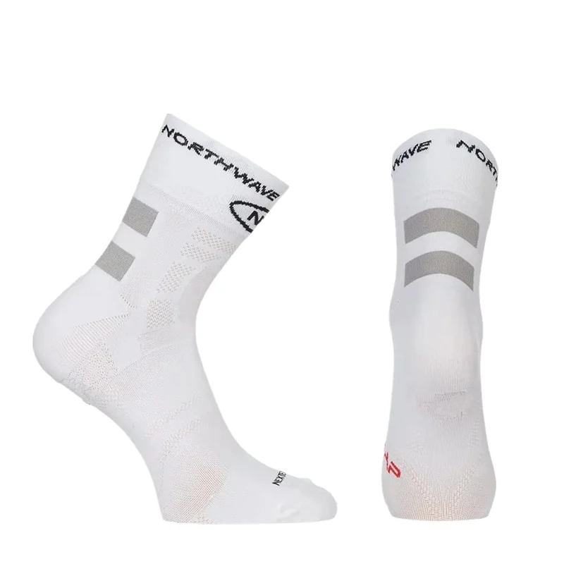 Новинка г. Летние удобные дышащие велосипедные носки мужские спортивные велосипедные носки черного и белого цвета
