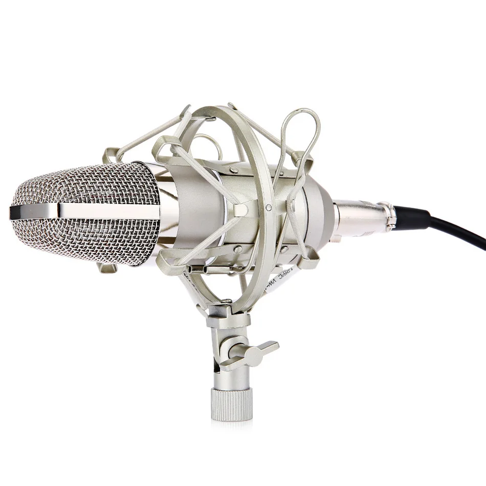 Профессиональный BM-700 Студийный микрофон звук для записи и трансляции, конденсер, микрофон, проводной микрофон KTV Mic+ подвесом анти