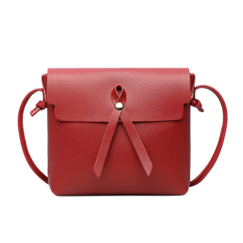 

Super seabob 2018 New Pattern Korean Small Single Shoulder Package Woman Bag Concise Solid Color Mobile Phone Package DA231