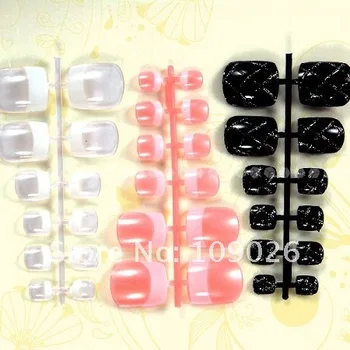 

72 PCS TOE FALSE NAIL ART TIPS Free Shipping