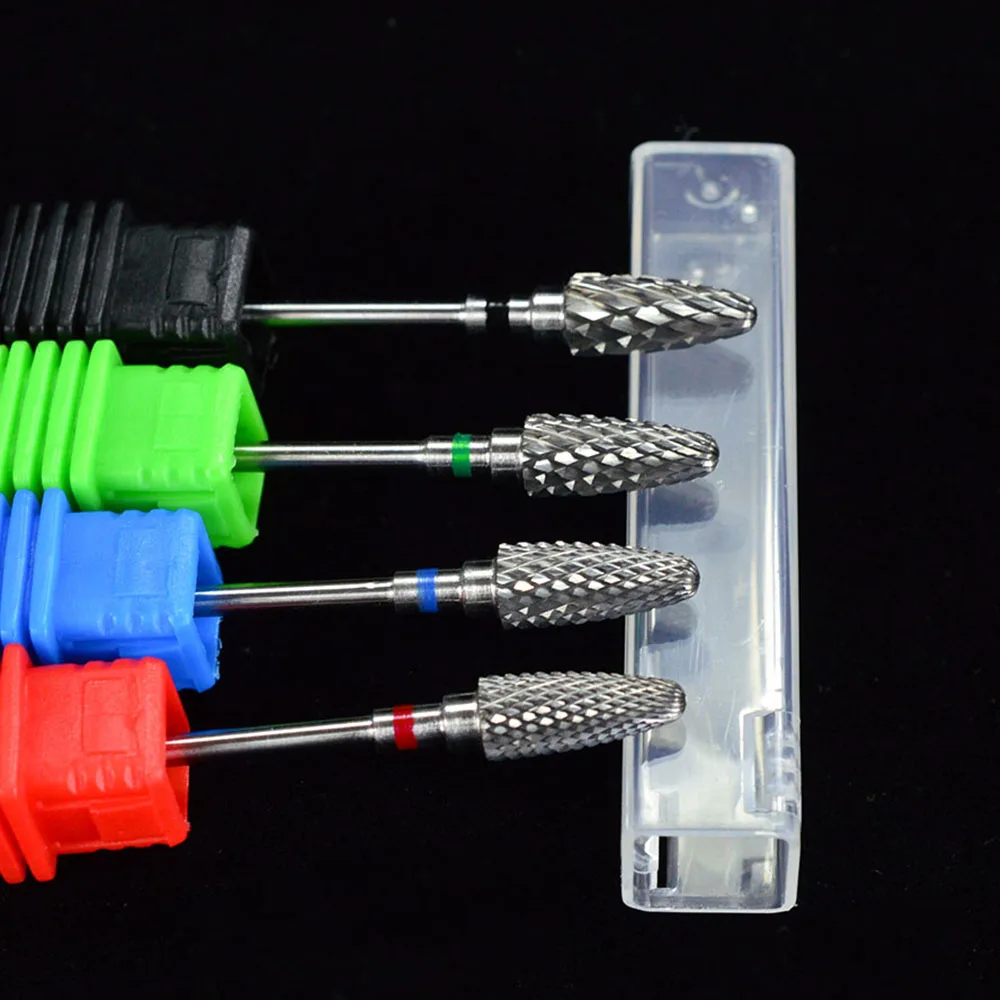 

1pc Tungsten Carbide Nail Drill Bits Nail File For Cutter Manicures Machine Nail Art Tools Nail Drill Accessories BEF0615
