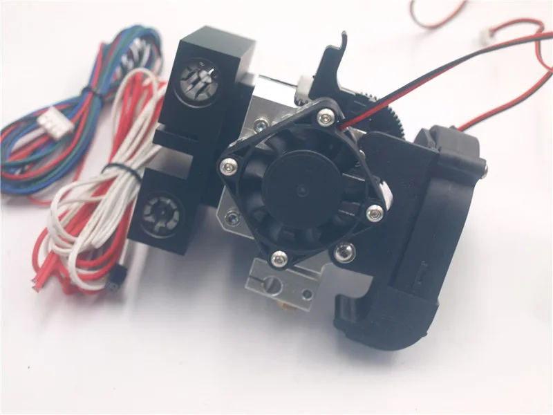 Funssor All metal Prusa I3 MK2 X axis Titan Aero extruder+carriage Assembly full kit 1.75/3mm 0.4mm nozzle