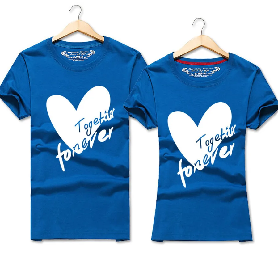 print heart couple t shirt for lovers men women tee husband and wife family clothes femme lady Valentin 2019 summer print heart couple t shirt for lovers men women tee husband and wife family clothes femme lady Valentin 2019 summer