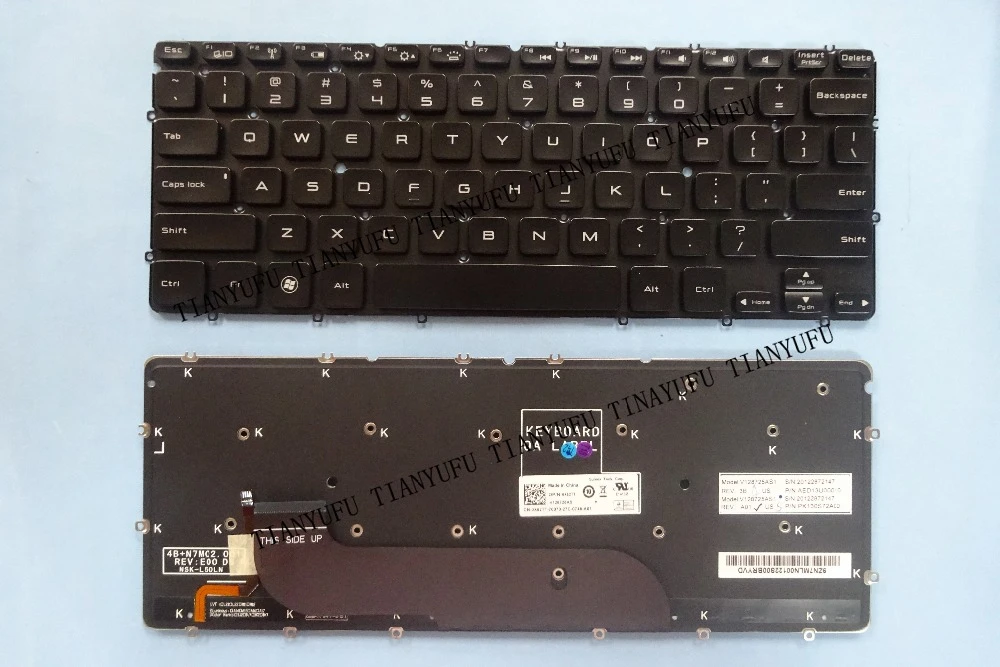 English New Xps 13 Keyboard For Dell Xps 13 9333 L321x L322x Us Black Laptop Keyboard Tested 100 Work Replacement Keyboards Aliexpress