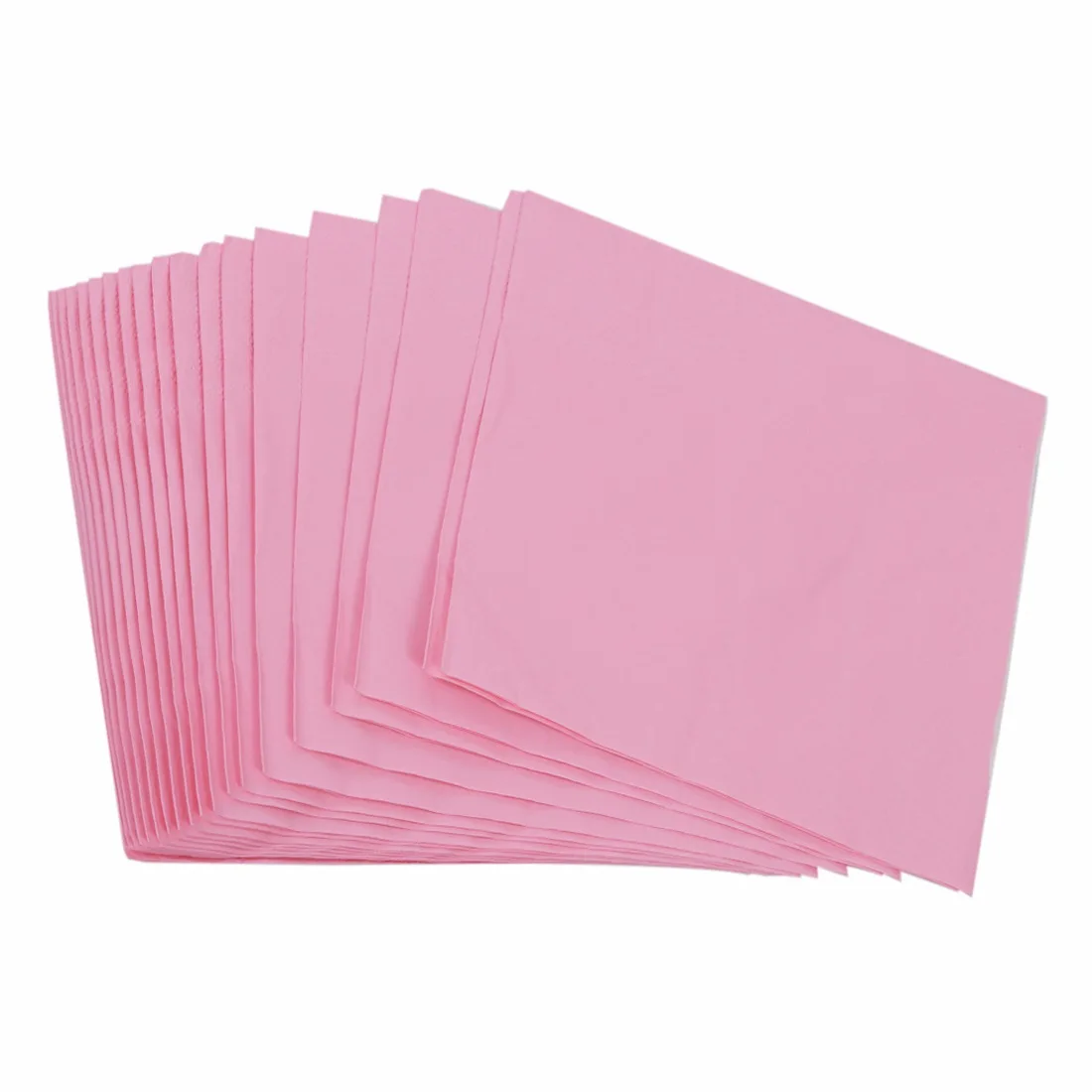 

1 pack Solid Color Printed Paper Napkin (pink)