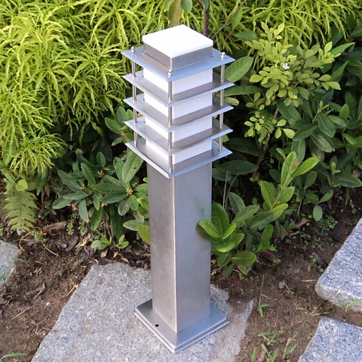 Online 110v 220v 12v 24v Landscape Lawn Sward Garden Stainless Online 110v 220v 12v 24v Landscape Lawn Sward Garden Stainless Outdoor Square Pillar Post Light Bollard Lamp Aliexpress Mobile
