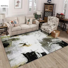 AOVOLL ковры для гостиной, абстрактный стиль, горячие Коврики для спальни, домашние ковры, простые Роскошные коврики для гостиной, аксессуары для стола