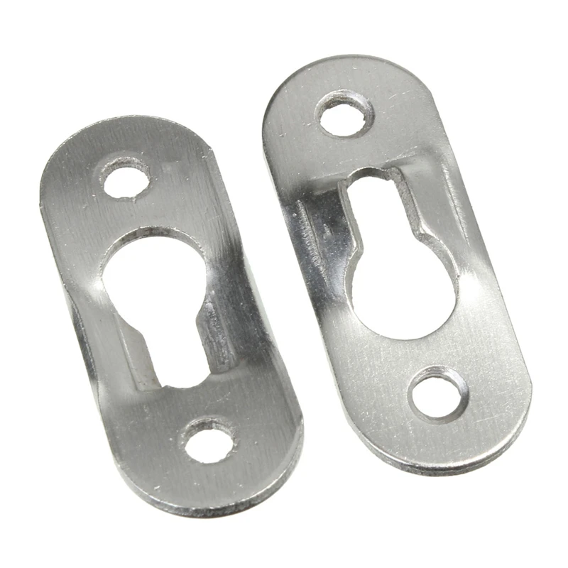 Picture Hangers 20pcs/Set 44mmX16mm Metal Keyhole Hanger Fasteners For Picture Photo Frame Furnniture Cabinet Accessory