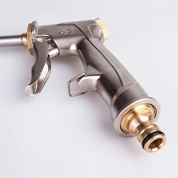 

Car Wash High Pressure Long Nozzle Metal Plating Sprayer Water Spray Garden Tool NJ88