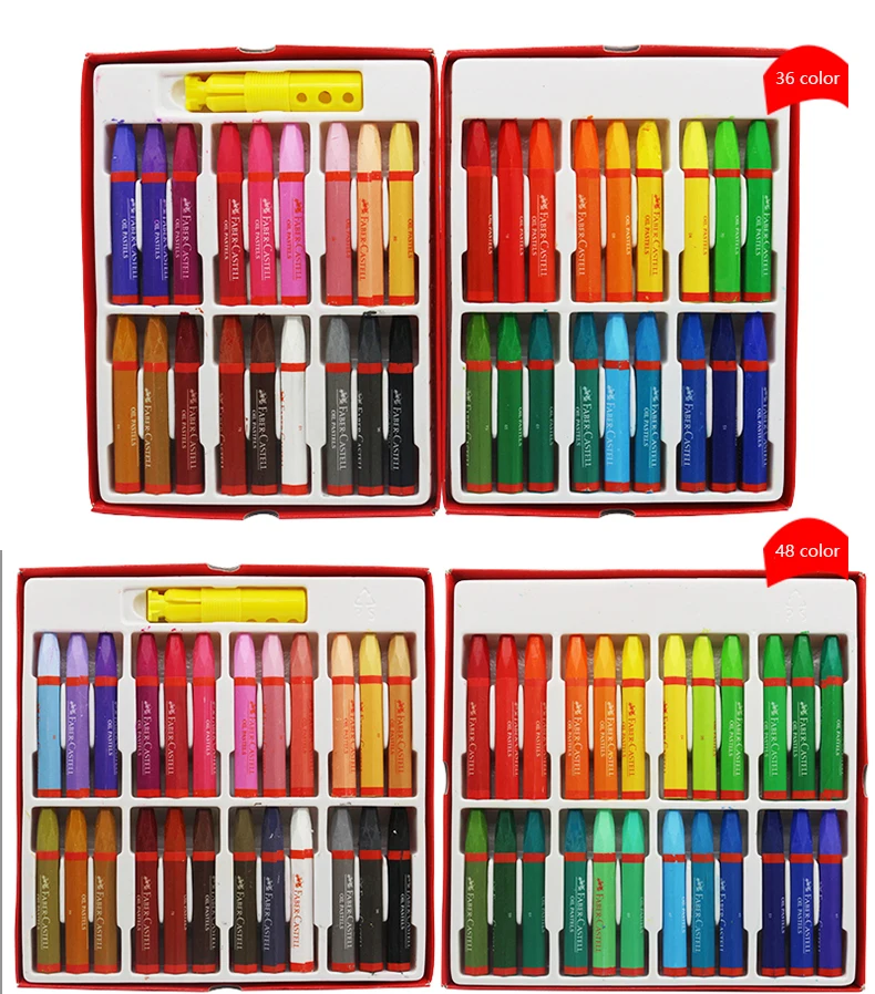 Faber Castell Children12/24/36/48 цветная палка граффити; Раскраска мелками