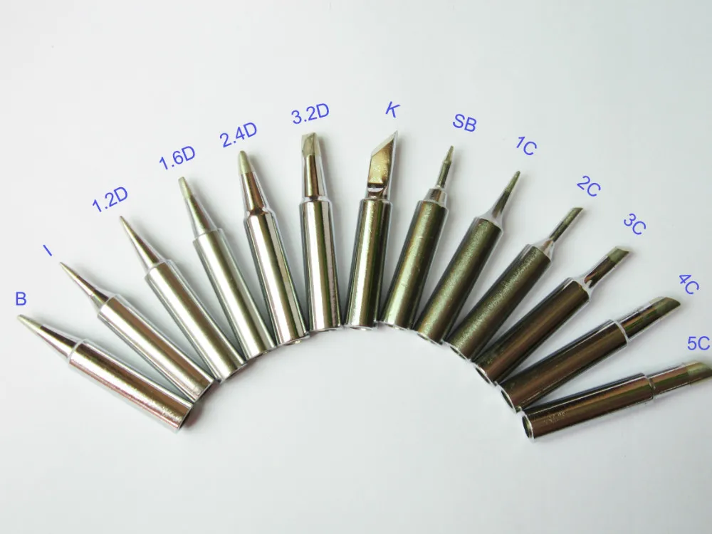 HAKKO Tips T18 B,I,D12,D16,D24,D32,K,SB,1C,2C,3C,4C,5C Universial Soldering Tip (solder iron bit