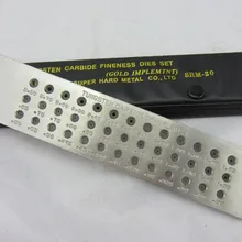 0,26-2,8 39 отверстий, Золотая проволока вольфрам карбида Drawplates, круглые ювелирные Drawplates, goldsmith инструмент