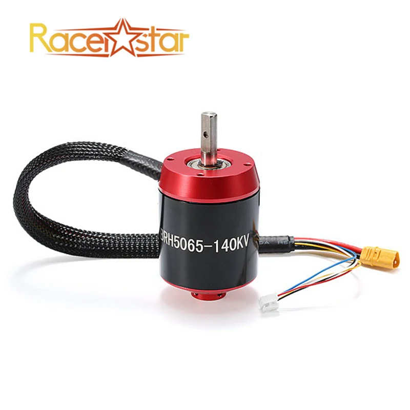 

Racerstar 5065 BR5065 140KV 6-12S Brushless Motor With Gear For RC Motorcycle Multicopter Part