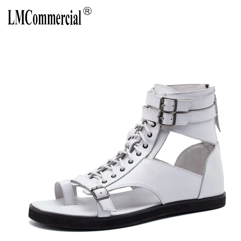 

spring summer sandals Sneakers Men Slippers Flip Flops Summer men's Shoes outdoor casual shoes Genuine Leather cowhide