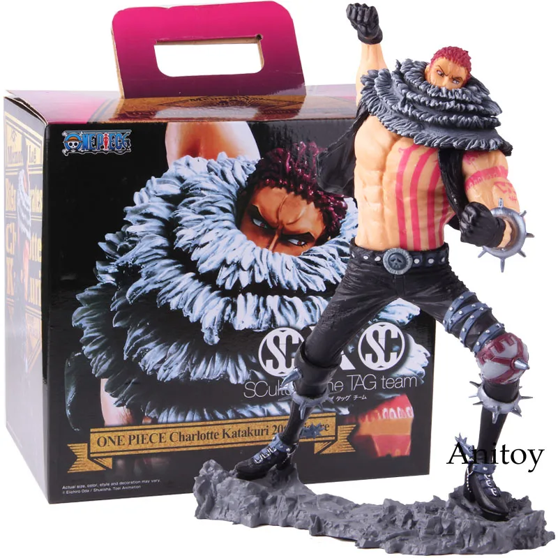 

Banpresto One Piece SCultures TAG Team Charlotte Katakuri 20th Figure Statue One Piece Katakuri Figure Collectible Model Toy