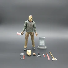 Friday The 13TH The Final Chapter Freddy Vs Jason Action Figure Toy Collection Kids Toys Christmas Birthday Gifts 17cm