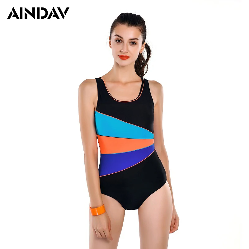 

Professional Sports Bathing Suit Racing Swimwear Women One Piece Swimsuit Slim Bodysuit Arena Swimming Suit Badpak Sport Suit