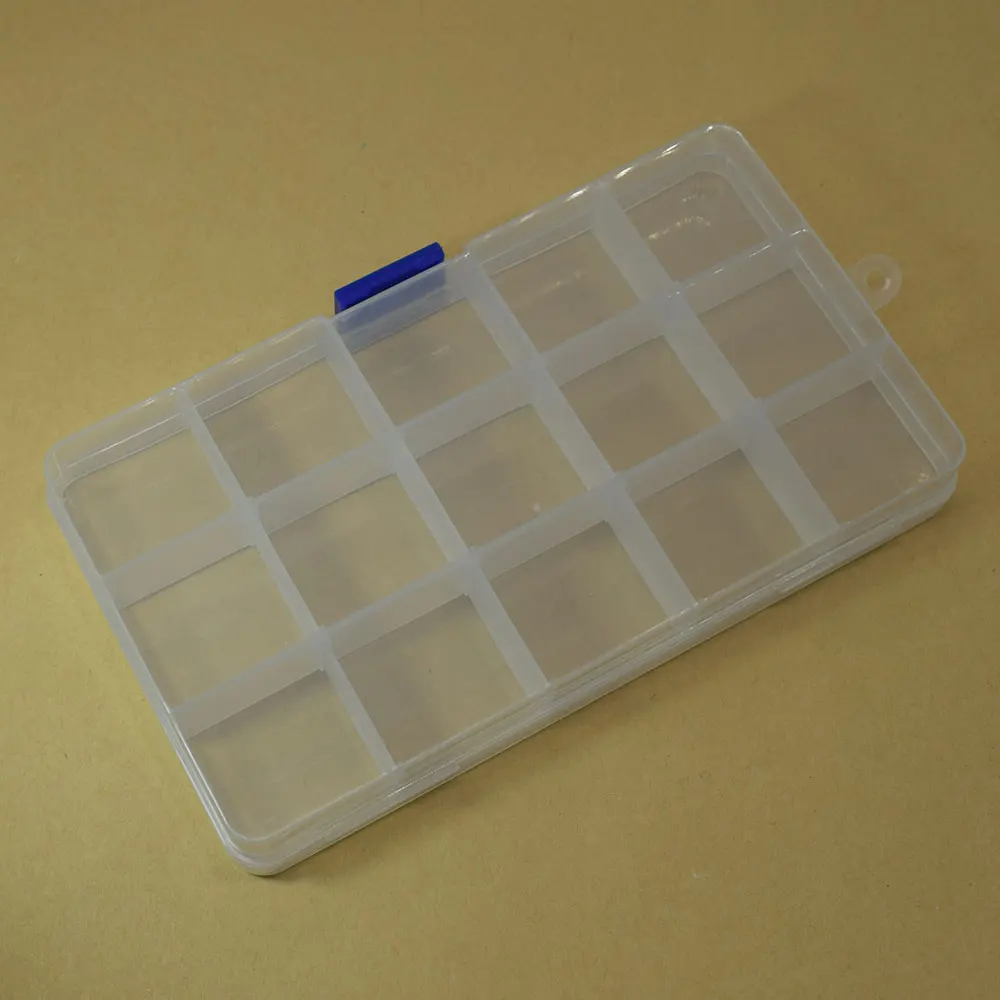 15 Slots Adjustable Sewing Tools Case Craft Organizer Carrying Cases