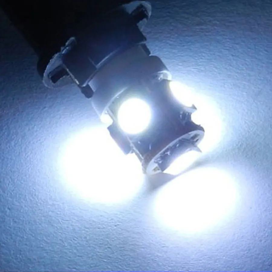 YCCPAUTO 10Pc T10 LED Canbus  194 501 W5W 5050 5SMD ڵ LED Ŀ Ʈ Ŭ  12V