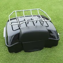 Black Chopped tour pak pack trunk Set For Harley Davidson Touring Models Road King Electra Street Glide FLHTCU 14-17 Black Chopped tour pak pack trunk Set For Harley Davidson Touring Models Road King Electra Street Glide FLHTCU 14-17