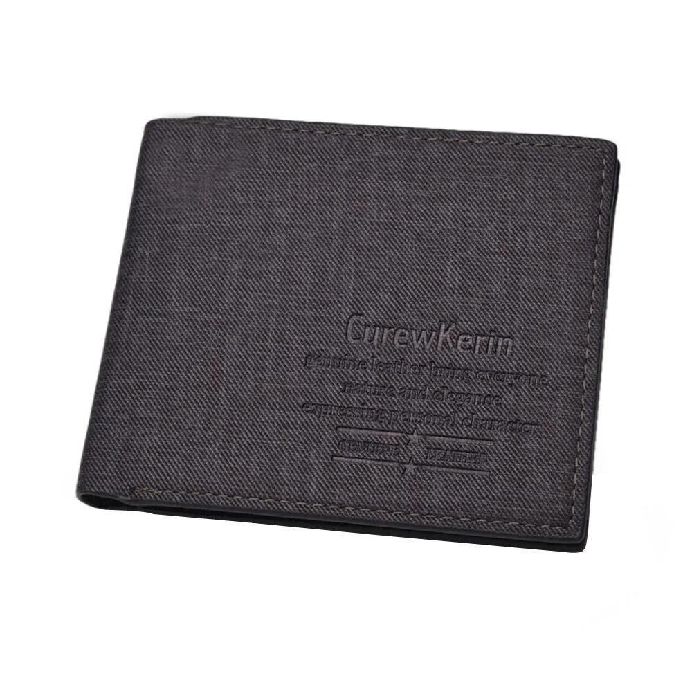 

Aelicy Short Multi-function Wallet Wallet Men Purses Synthetic PU Leather Money Mini Bag Clutch Bifold Small Purses Wallets
