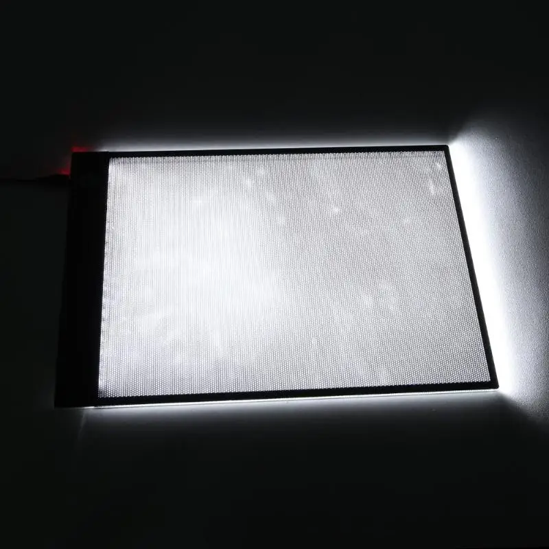 Цифровой A4 светодиодный графический планшет написания картины планшет для рисования отслеживание Панель световой трафарет доска Дисплей светодиодный копия площадку коробки