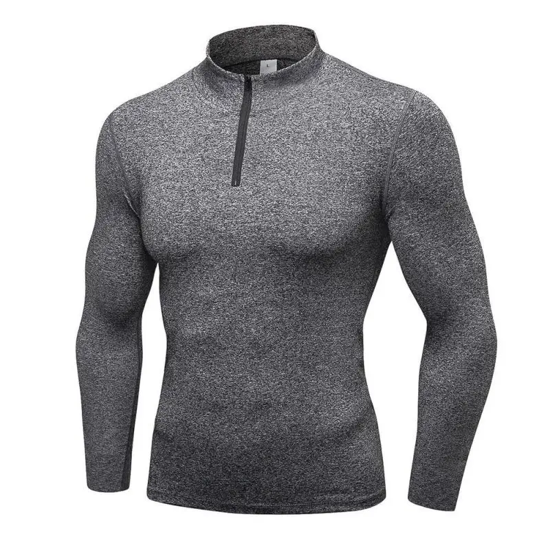 

2018 Long Sleeve Male Tops Sport Jacket Men Quick Dry Fitness Workout Training Jersey Cardigans Hooded Jacket