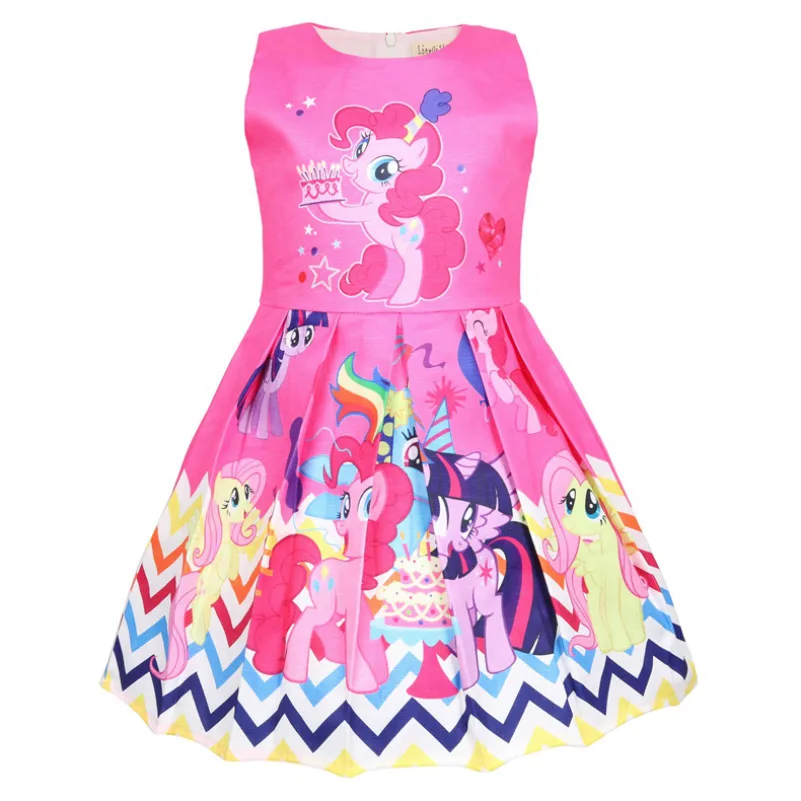 

2019 Summer vestido infantil Princess dress my baby girl clothes halloween pony kids dresses for girls children vestidos 50027