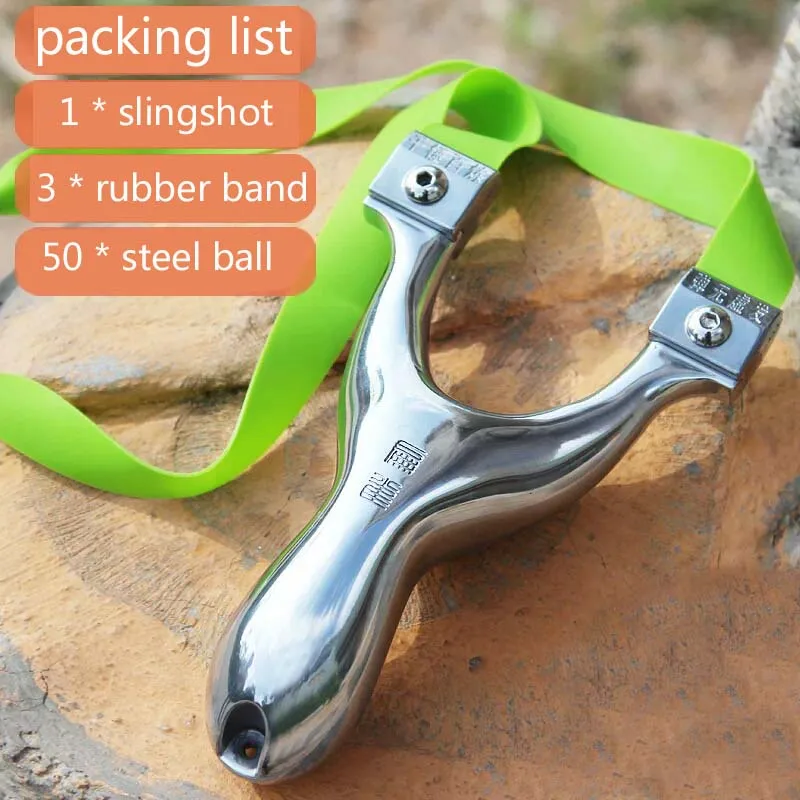 Popular Powerful Sling Shot Super strong pull Slingshot Bow Aluminum