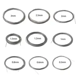 10 м 1,5 мм-3 мм 304 из нержавеющей стали трос мягкий рыболовный подъемный кабель 7x7 трос