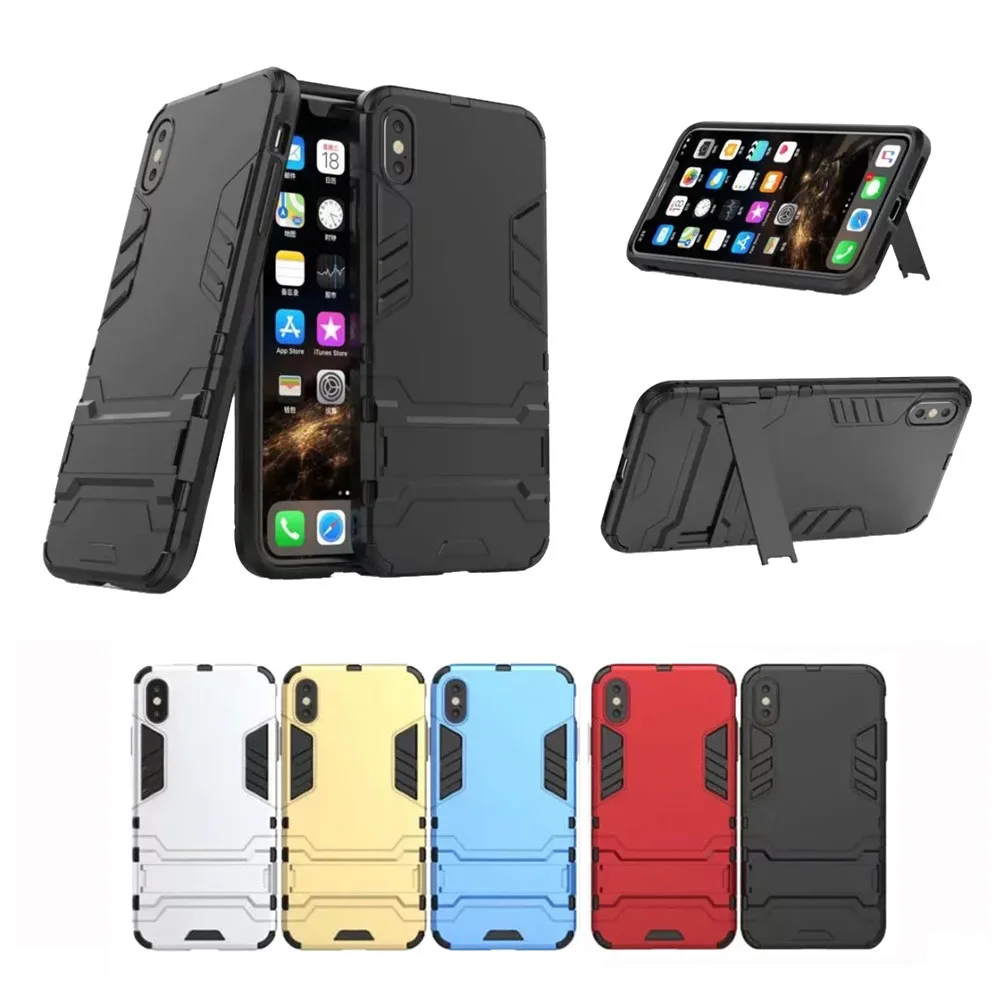 Case on the for iPhone XSMax XS Max XR Cover Coque Apple iPhoneXS i phone X S R Armor Protective Cases With Kickstand Fundas | Мобильные